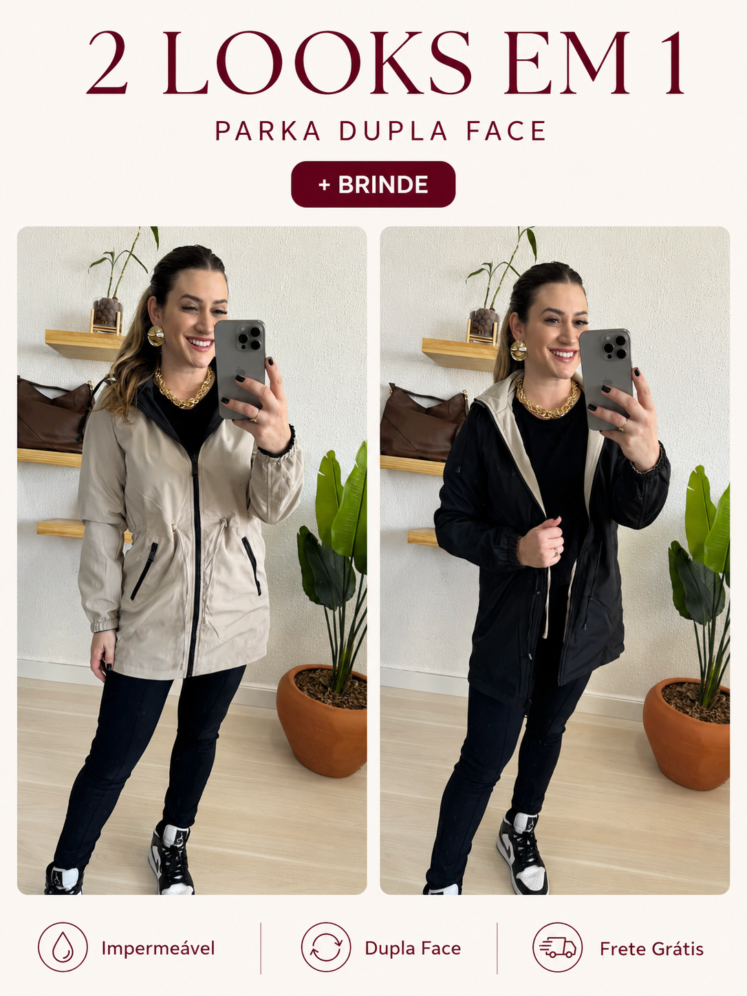 Parka Dupla Face Avanci ™
