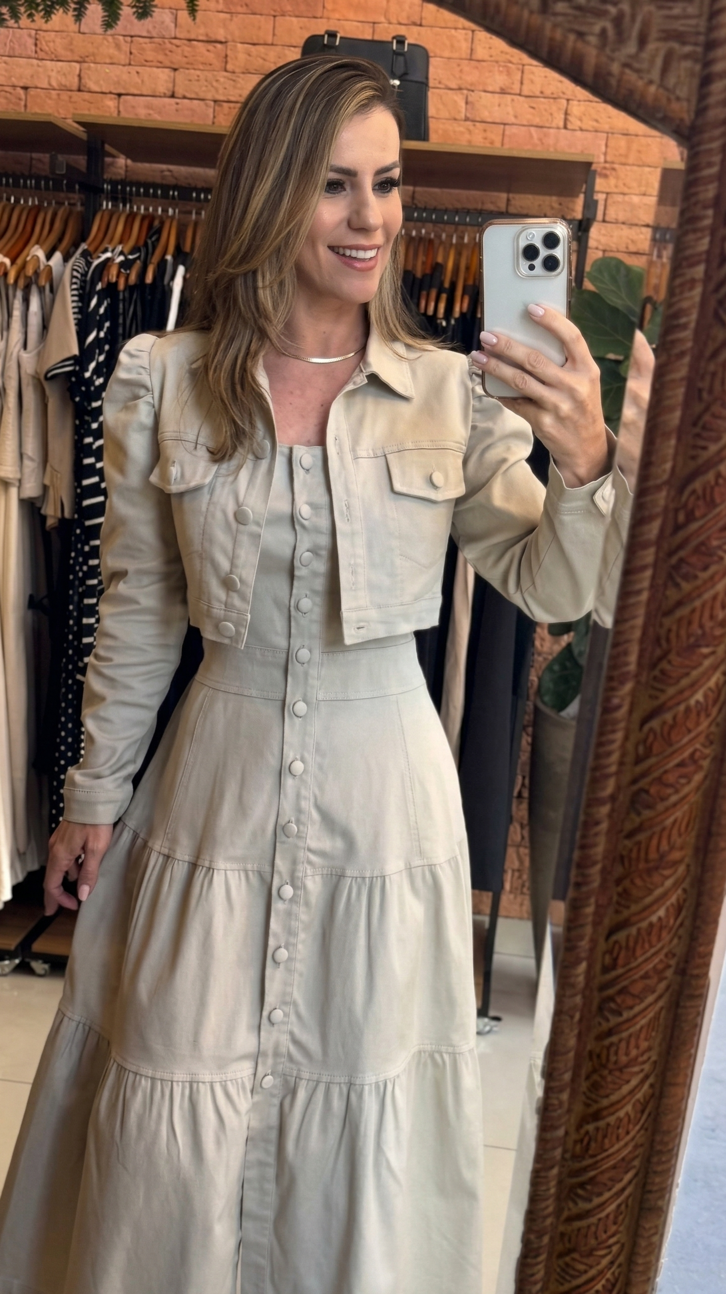 Conjunto Gloss Bolero e Vestido Feminino — Bella Malu