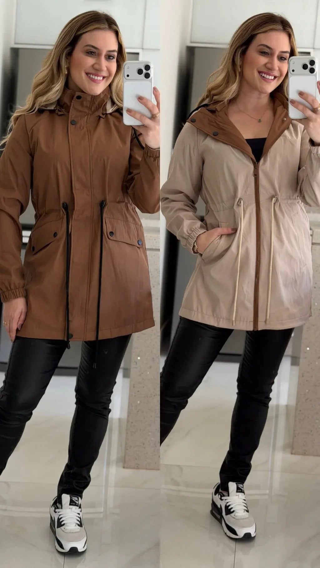 Parka Dupla Face